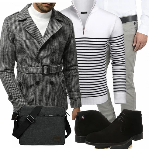 Grau Hose Blend kombinieren