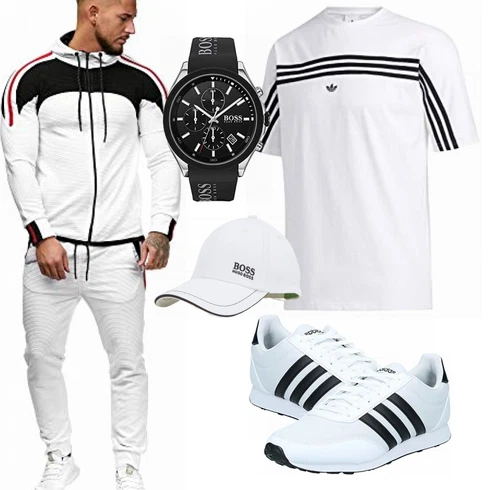 Blau Schuh Boss kombinieren