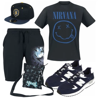 Outfit mit Blau Sneaker New Balance "Cooles Outfit"