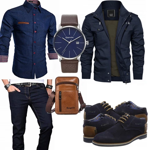 Blau Tasche/Hose/Bademode/Unkategorisiert/Sommerjacke KEFITEVD kombinieren