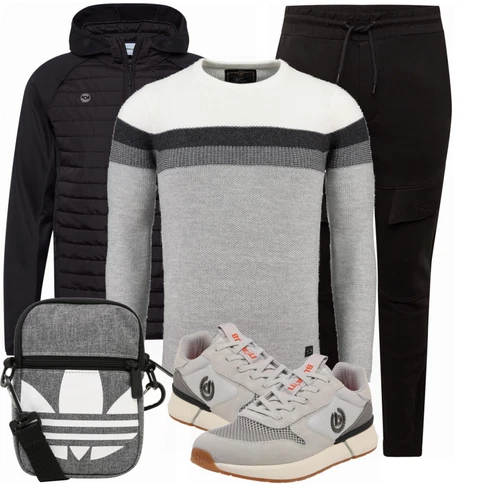 Schwarz SommerJacke Jack & Jones kombinieren