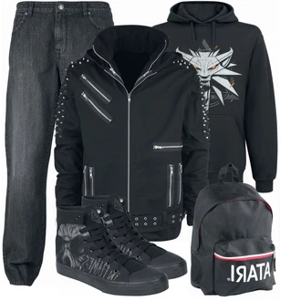 Winter Outfits mit Blau Sneaker In Flames "Cooles Winter Outfit"