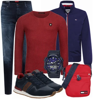 Winter Outfits mit Schwarz Jeans Jack & Jones "Cooles Winter Outfit"