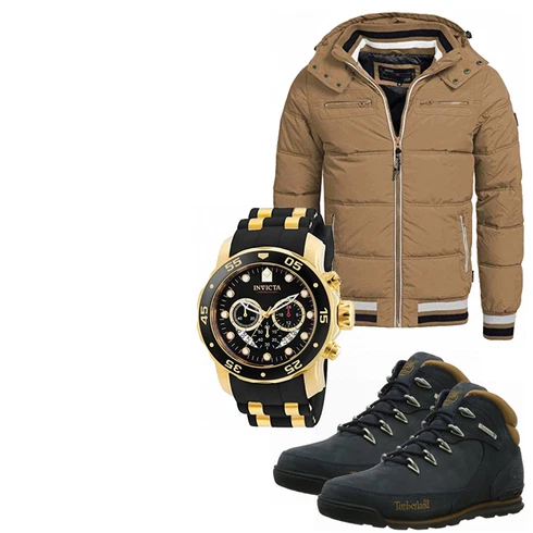 Braun Accessoire/Winter Parka/Regenjacke Indicode Jeans kombinieren