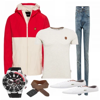 Outfit mit Grau EDC by Esprit "Diaman"