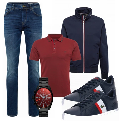 Blau Hose Große Größe Tom Tailor kombinieren