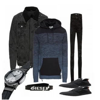 Outfit mit Blau Unkategorisiert Tigha "Diesel"