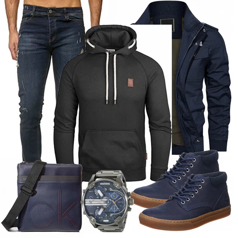 Blau Tasche/Hose/Bademode/Unkategorisiert/Sommerjacke KEFITEVD kombinieren