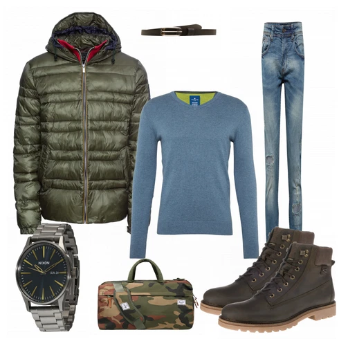 Grün Stiefel Camel Active kombinieren