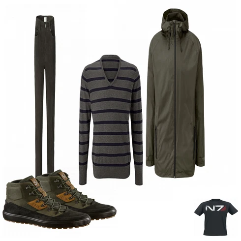 Blau Stiefel Ecco kombinieren