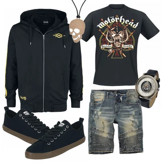 Outfit mit Blau Fallout "Einzigartiger Look"