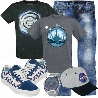 Outfit mit Blau Unkategorisiert Batman "Einzigartiger Look"