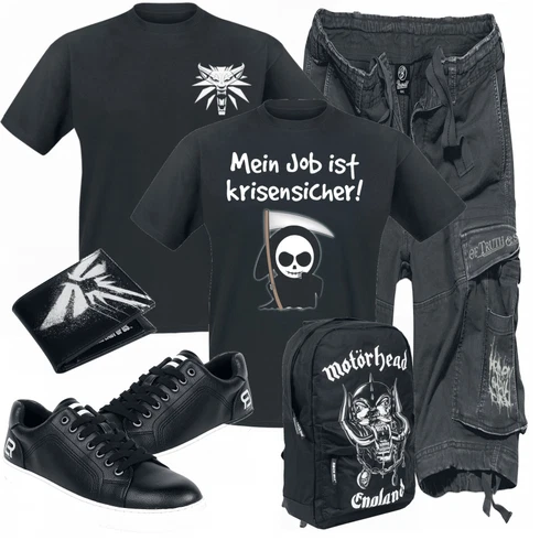 Blau Rucksack Motörhead kombinieren