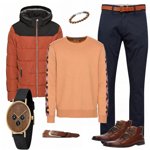 Rot Accessoire Gürtel Tom Tailor Denim kombinieren