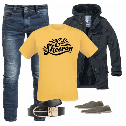 Gelb T-Shirt & Top T-Shirt kombinieren