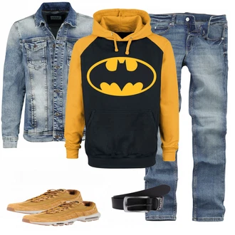 Outfit mit Blau Unkategorisiert Batman "EMP Jeans"