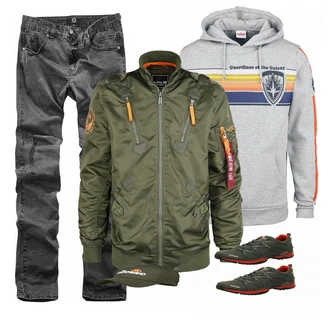 Outfit mit Grau Guardians of the Galaxy "EMP LOOK"