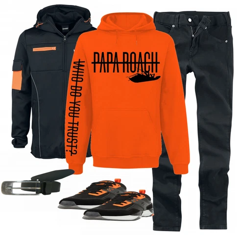 Orange Schuh Sneaker DC Shoes kombinieren