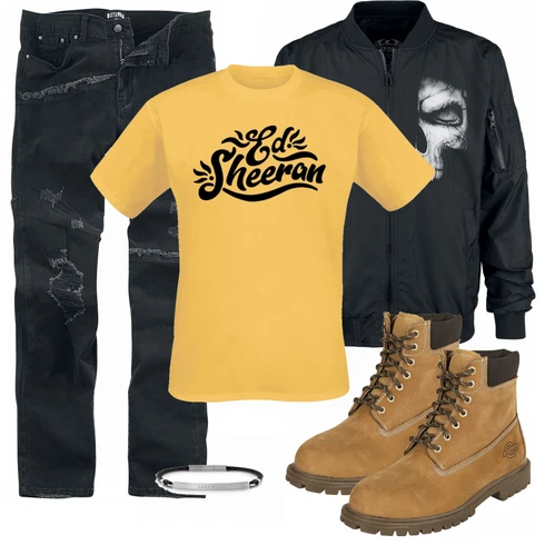Gelb T-Shirt & Top T-Shirt kombinieren