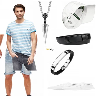 Outfit mit Rosa Overall Jack & Jones "Empoorio"