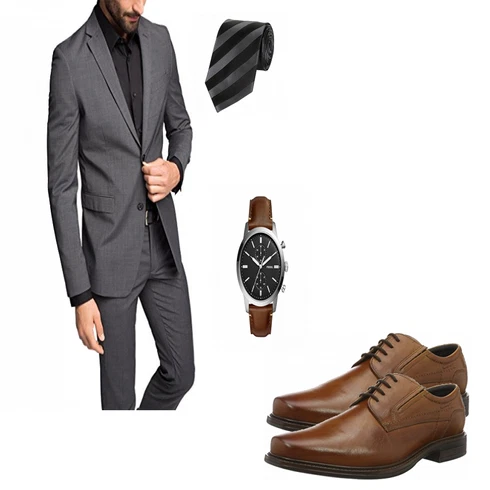 Grau Overall ESPRIT kombinieren
