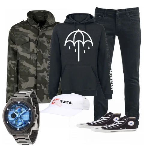 Uhr kombinieren mit Blau Sommer Schuh Converse