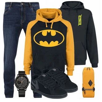 Outfit mit Blau Unkategorisiert Batman "Fader"