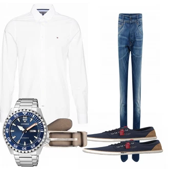 Business Outfits mit Sneaker "Felipe"