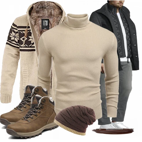 Grün Trachtenmode/Winter Parka Mishansha kombinieren