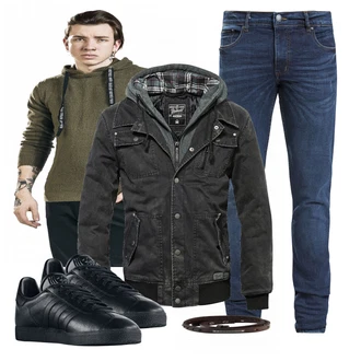 Outfit mit Blau Unkategorisiert Brandit "FOSSIL"