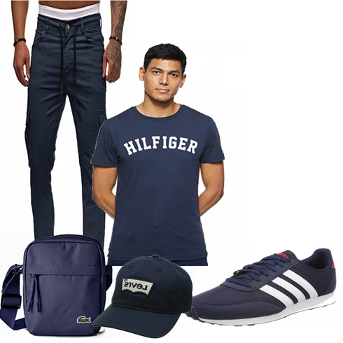 Blau Hose levi's kombinieren