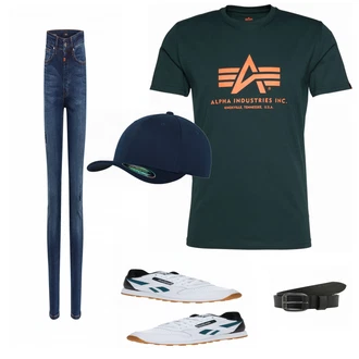 Outfit mit Sneaker Reebok Classic "Freizeit Outfit"