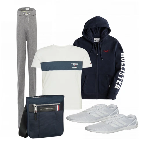 Weiß T-Shirt Tommy Jeans kombinieren