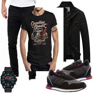Outfit mit Schuh Adidas "Freizeit Outfit"