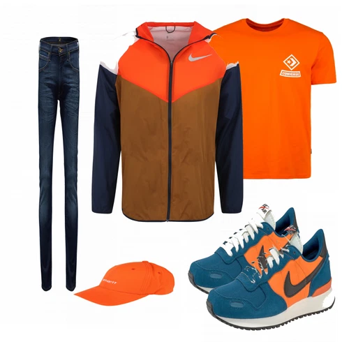 Orange Schuh Sneaker Nike kombinieren