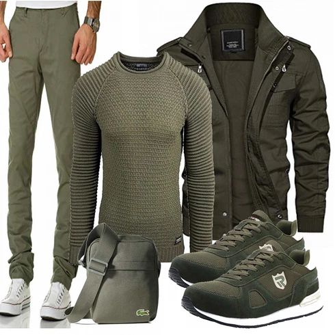 Grün Accessoire/Winter Parka KEFITEVD kombinieren