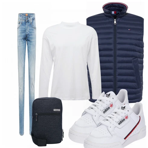 Blau Große Größe Tommy Hilfiger kombinieren