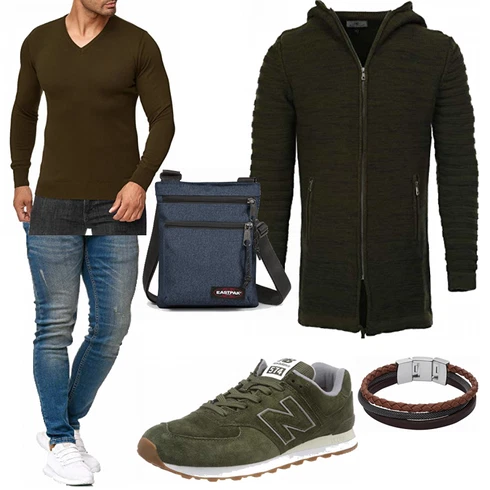 Tasche OneRedox kombinieren mit Blau Trachtenmode New Balance