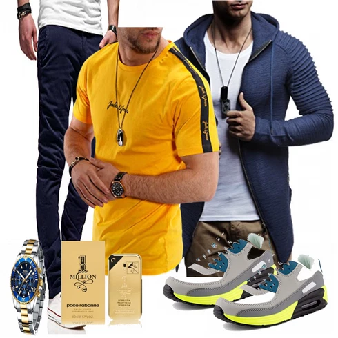 Gelb T-Shirt & Top T-Shirt Jack & Jones kombinieren