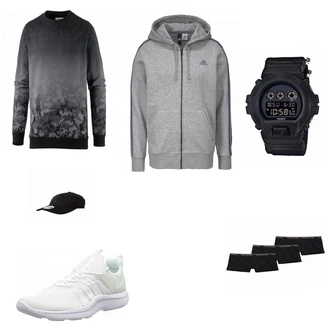 Outfit mit Schwarz Unterhose Tommy Hilfiger "Frhling2018Sport"