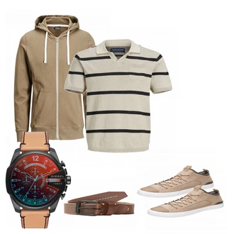 Outfit mit Schal "FRTU"