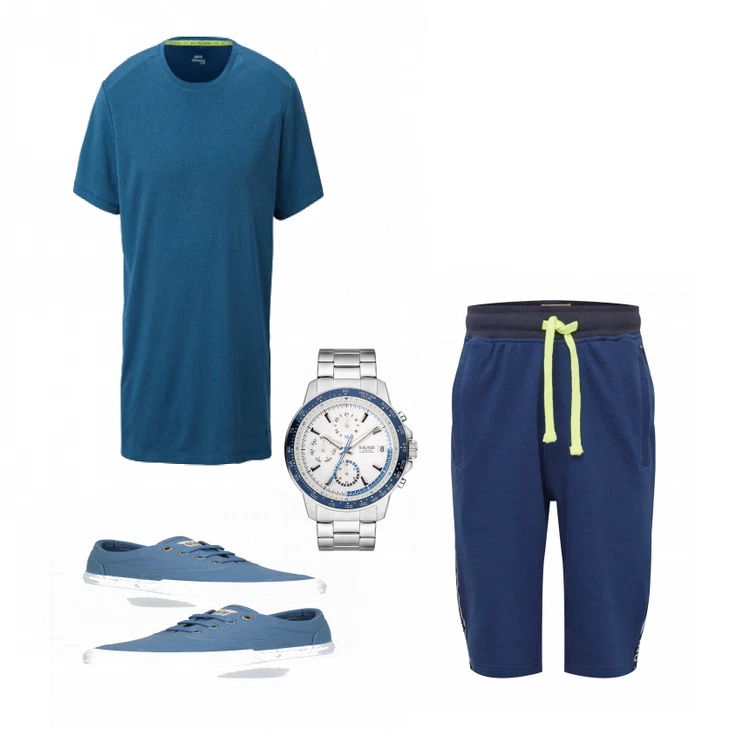 Funktionshirt Blau
