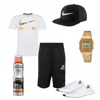 Outfit mit Hut "GoldenVibes"