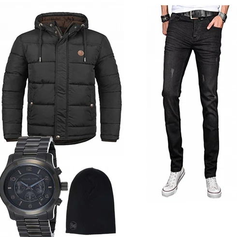 Mischfarben Accessoire Hut kombinieren