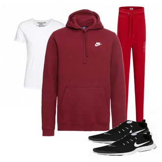 Outfit mit Weiß T-Shirt Key Largo "Heck"