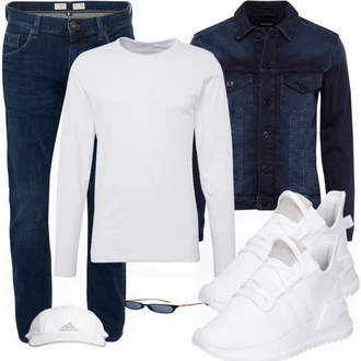 Outfit mit Hut Adidas Performance "Herbstlicher Look"