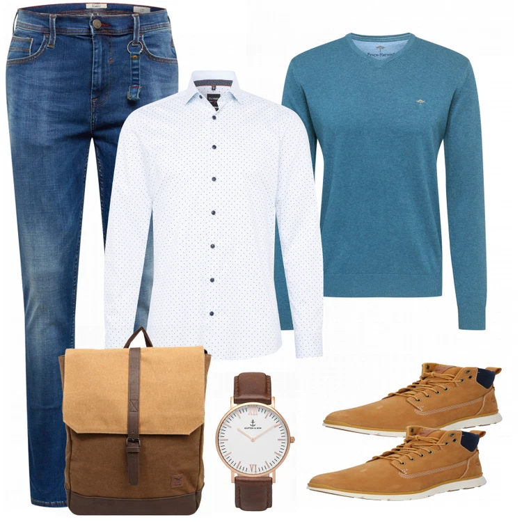 Herbstlicher Look
