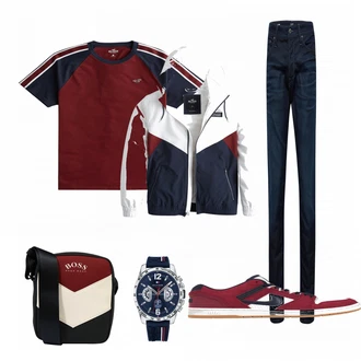 Outfit "HOLLISTER Jacke"