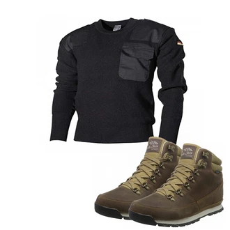 Outfit mit Blau Schuh The North Face "horshema"