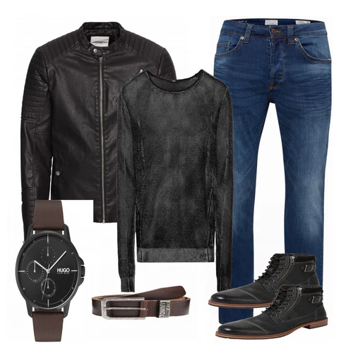 Braun Gürtel Tommy Jeans kombinieren